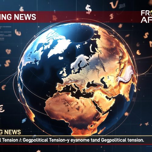 Global Power Blocs 2026 — World map divided into three geopolitical spheres showing US-led Western bloc, China-Russia Eurasian bloc, and non-aligned nations