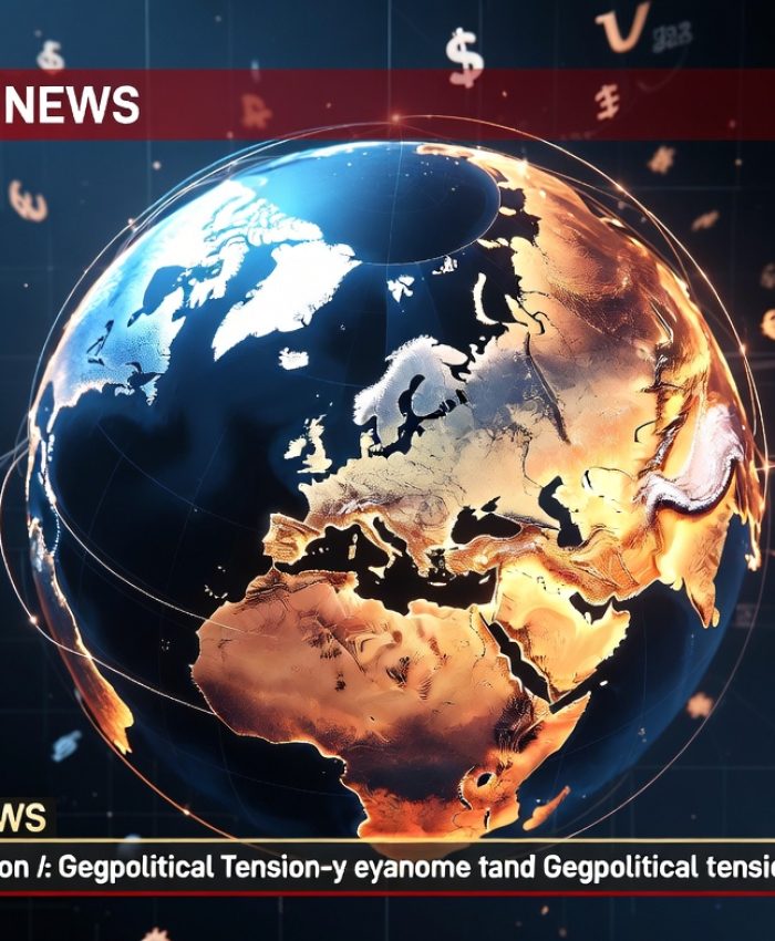 Global Power Blocs 2026 — World map divided into three geopolitical spheres showing US-led Western bloc, China-Russia Eurasian bloc, and non-aligned nations