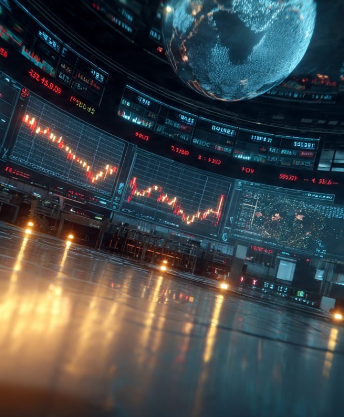 US Dollar Index DXY falls toward 98 support level on global currency trading screens April 2026