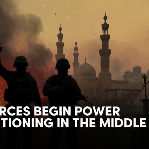 U.S. military repositioning in the Middle East 2026 map