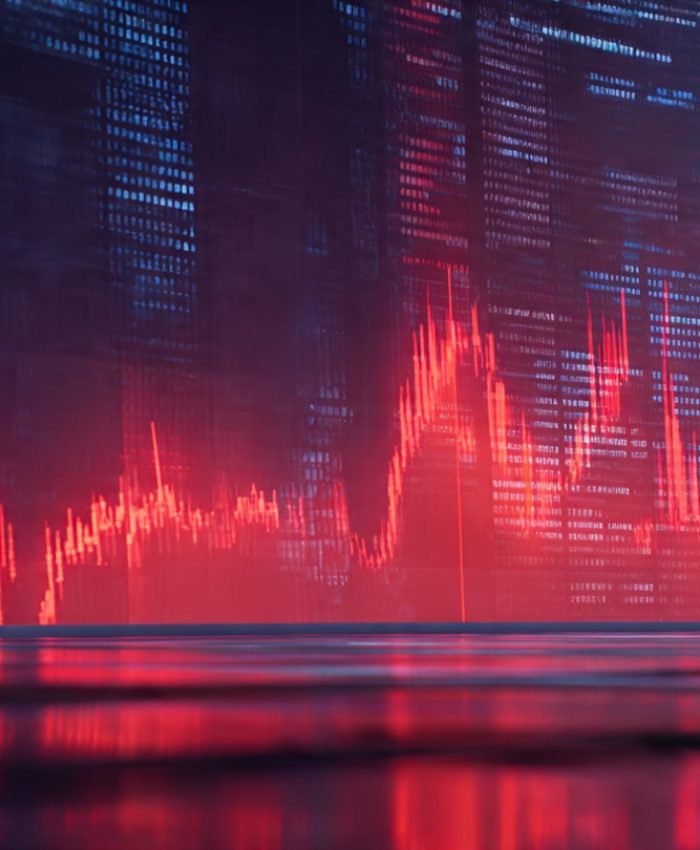 Global banking stocks decline on red trading screens as bank profit outlook 2026 worsens