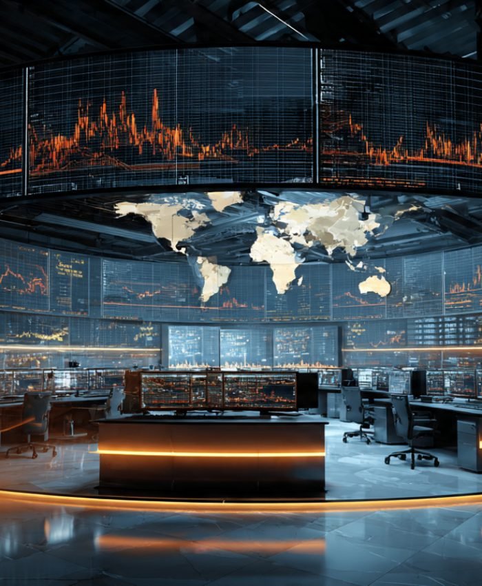Global bond yields surge in 2026 as trading screens show rising borrowing costs worldwide — cinematic financial news banner