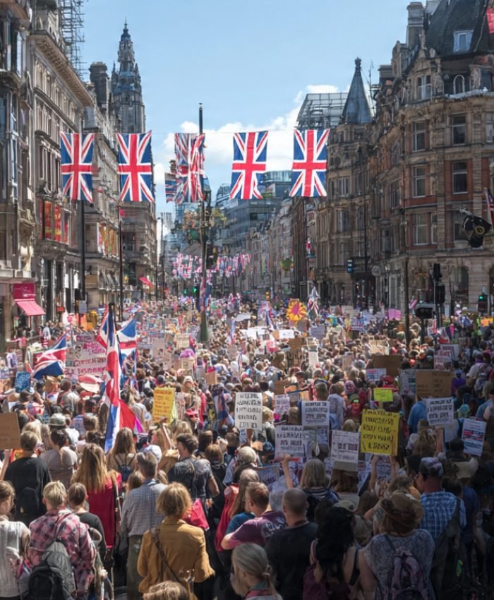 pro-Palestinian protests UK restrictions debate